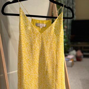 LOFT Yellow Summery Tank Top